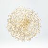 Rectangular Bloom Gilded Easy-Clean Vinyl Placemat