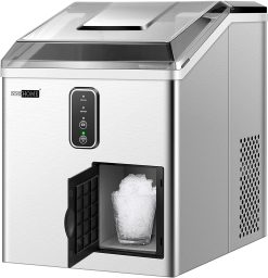 VIVOHOME 2 in 1 Countertop Ice Maker & Ice Shaver Machine, 33lbs/Day